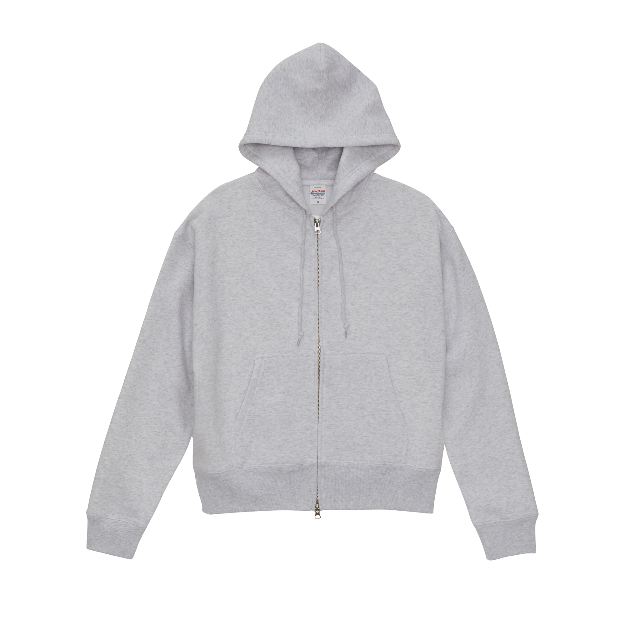 10.0オンス T/C ボックスシルエット スウェット フルジップ パーカ（裏起毛）