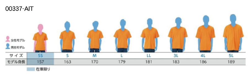 ドライVネックTシャツ