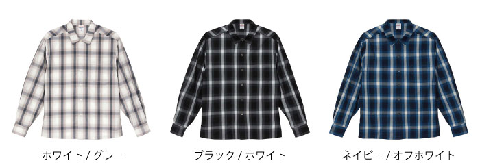 コットン ロングスリーブ シャツ